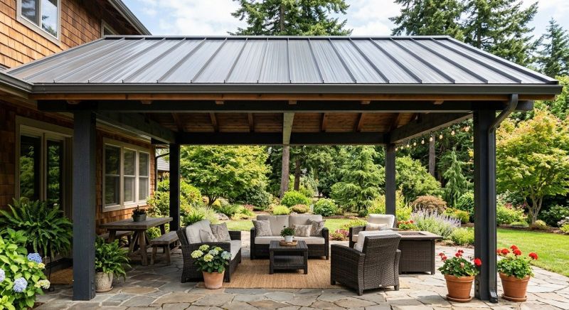 Metal Patio Roof Repair