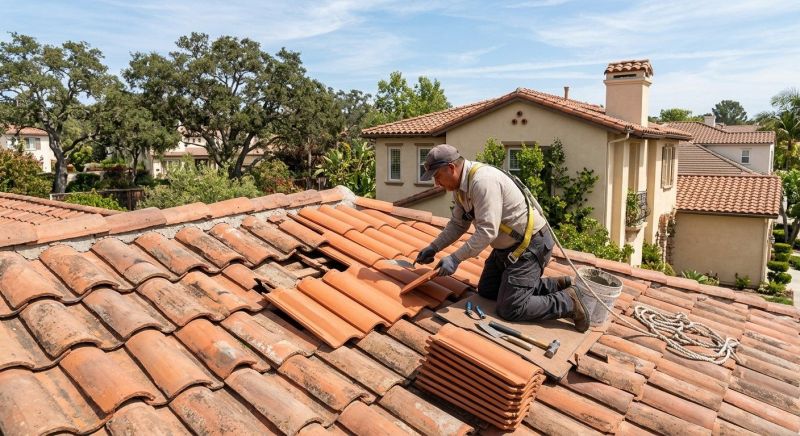 Spanish Tile Roof Repair