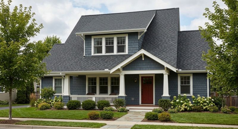 A Frame Roof Installation in Middlesex County, NJ