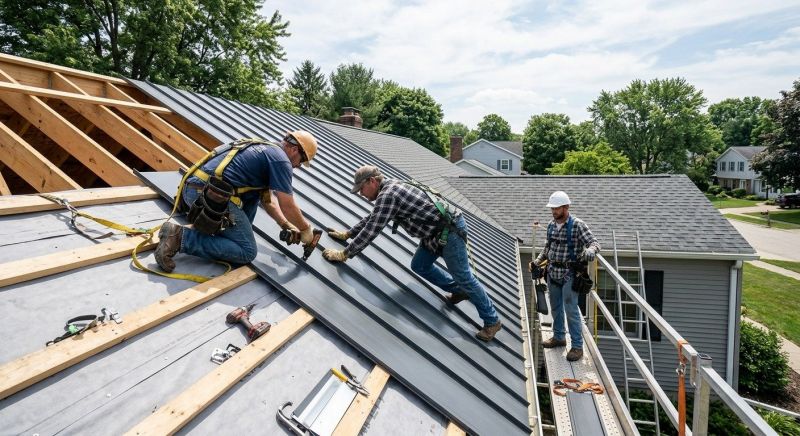 Aluminum Roof Installation in East Brunswick, NJ