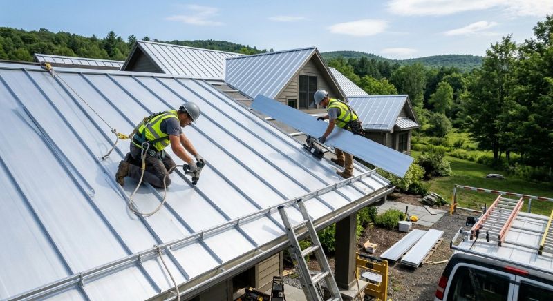 Aluminum Roof Installation in Hopewell, NJ