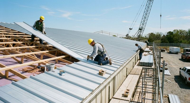 Aluminum Roof Installation in Jersey City, NJ