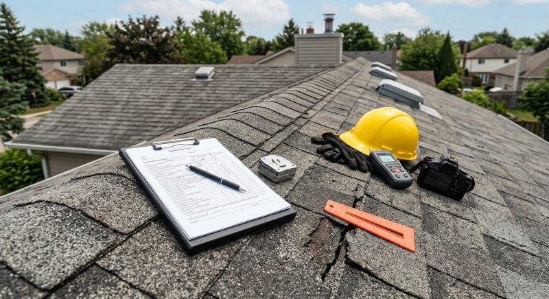 Asphalt Roof Inspection in Elizabeth, NJ
