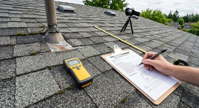Asphalt Roof Inspection in Holmdel, NJ