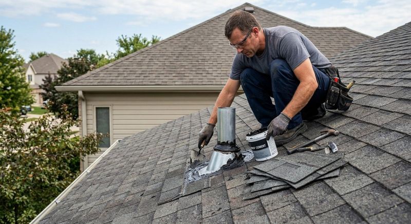 Asphalt Roof Leak Repair in East Hanover, NJ