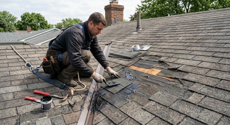 Asphalt Roof Leak Repair in Essex County, NJ