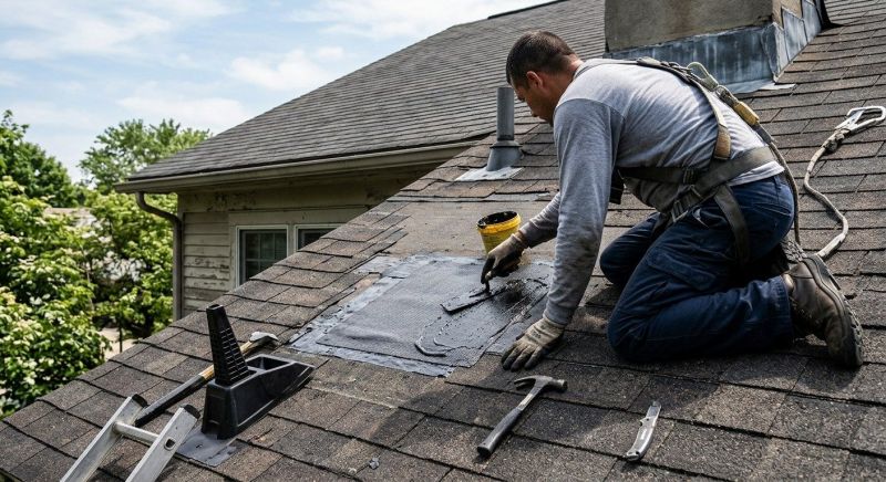 Asphalt Roof Leak Repair in Lincroft, NJ