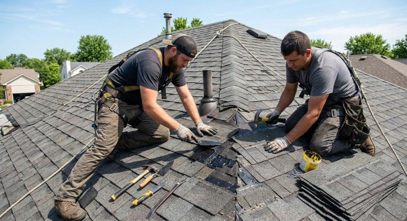 Asphalt Roof Repair in Annandale, NJ