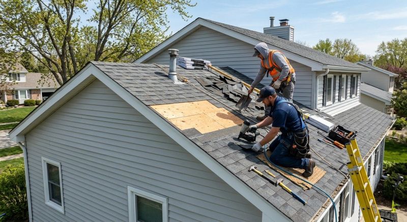 Asphalt Roof Repair in Englishtown, NJ