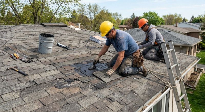 Asphalt Roof Repair in Holmdel, NJ