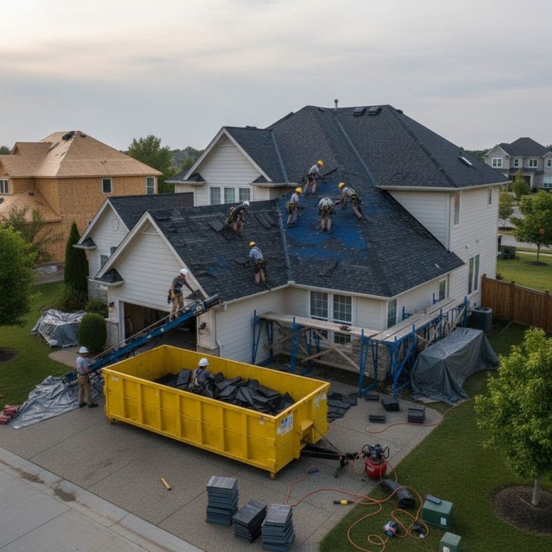 Asphalt Roof Replacement in East Hanover, NJ
