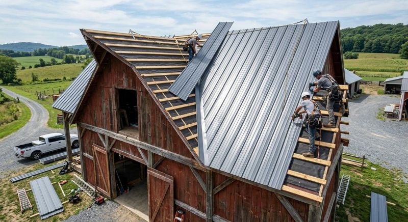 Barn Roof Construction in Middlesex County, NJ