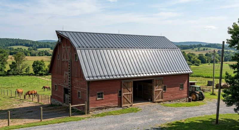 Barn Roof Replacement in Hazlet, NJ