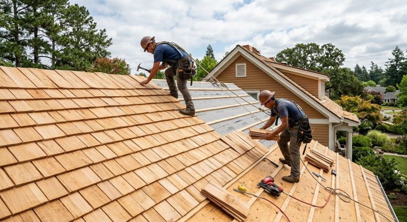 Cedar Roof Installation in Caldwell, NJ