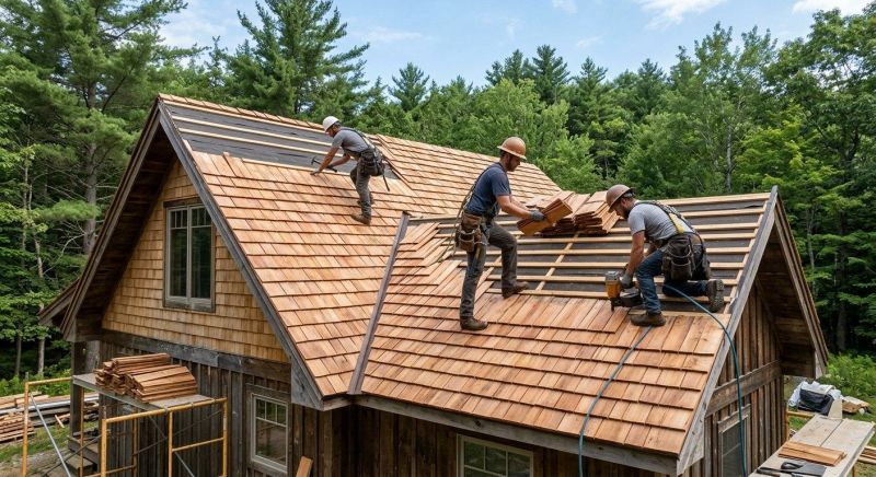 Cedar Roof Installation in Califon, NJ