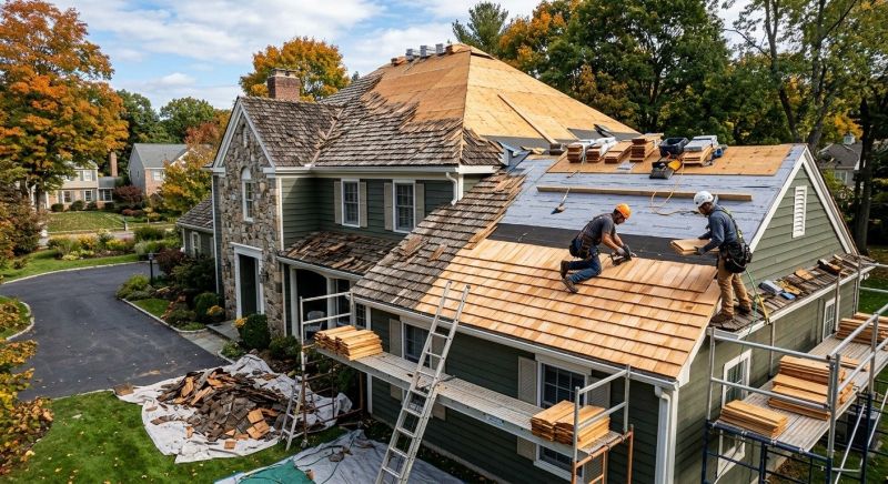 Cedar Roof Replacement in Berkeley Heights, NJ