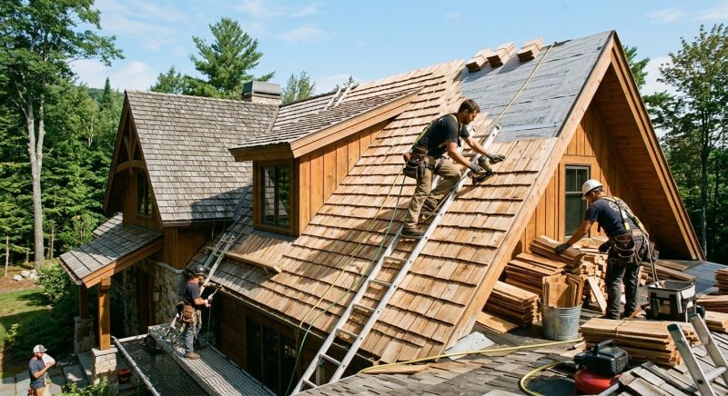 Cedar Roof Replacement in Hopewell, NJ