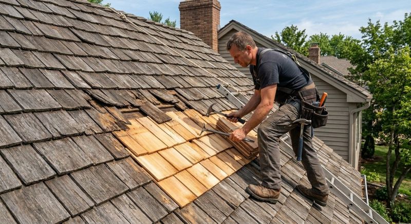 Cedar Shake Roof Repair in Hopewell, NJ