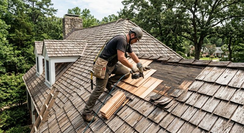 Cedar Shingles Repair in Florham Park, NJ