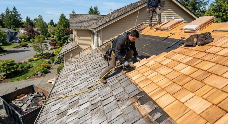 Cedar Shingles Replacement in Carteret, NJ