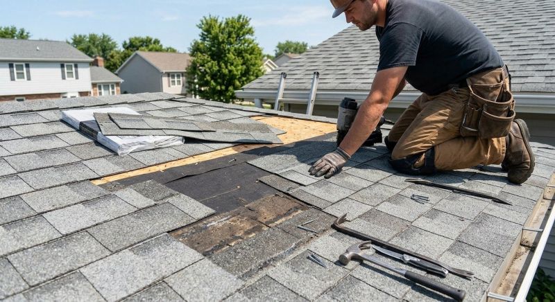 Composite Roof Repair in Middlesex County, NJ