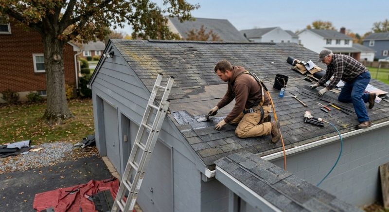 Composite Roof Repair in Middlesex County, NJ