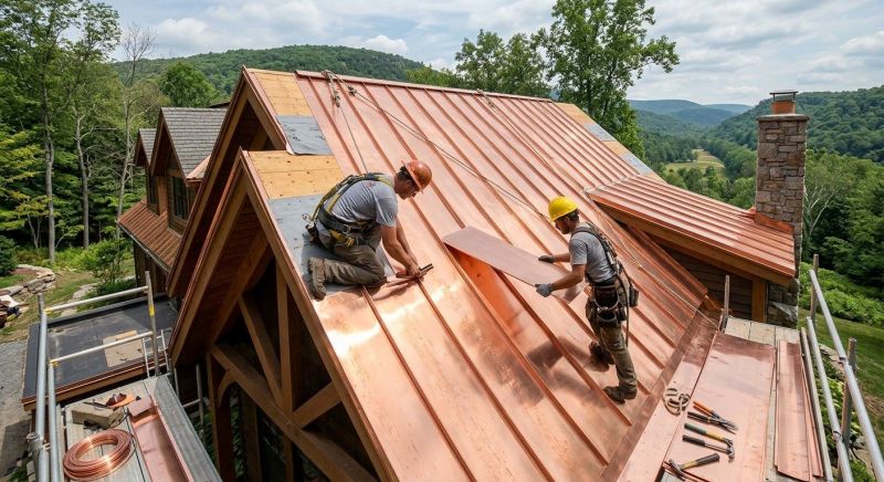 Copper Roof Installation in Middlesex County, NJ