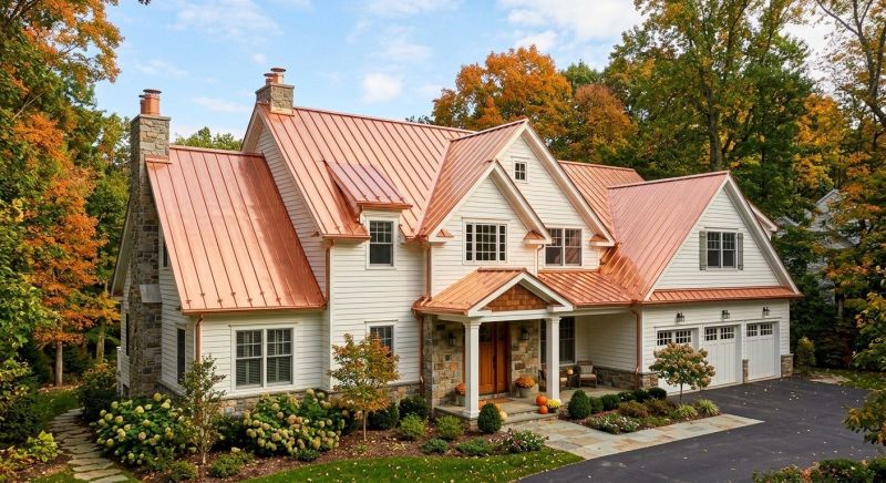 Copper Roof Replacement in Middlesex County, NJ