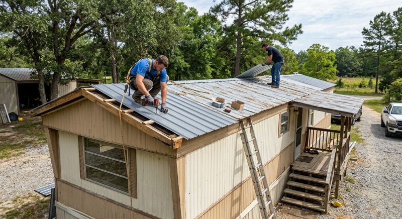 Corrugated Roof Repair in Hightstown, NJ