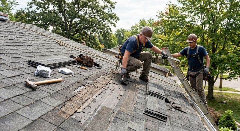 Damaged Roof Repair in East Brunswick, NJ