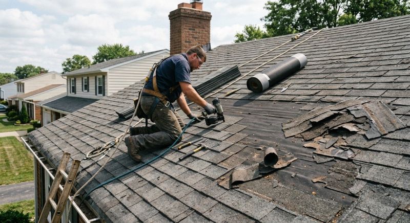 Damaged Roof Repair in Englishtown, NJ