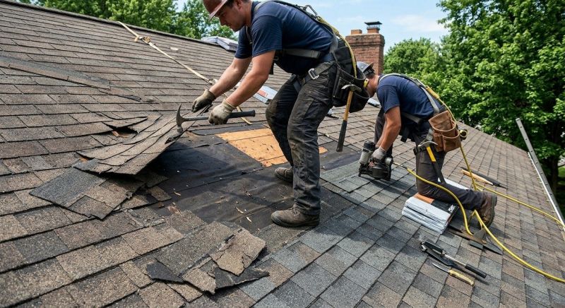 Damaged Roof Repair in Plainfield, NJ