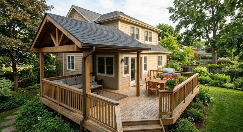 Deck Roof Construction in Middlesex County, NJ