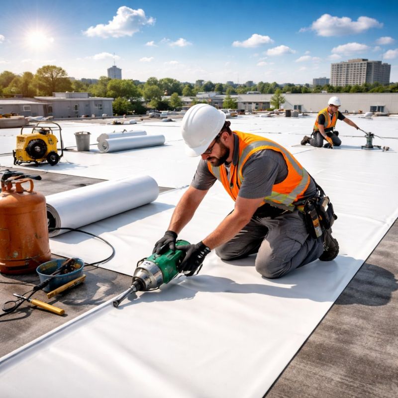 Epdm Roof Installation in Califon, NJ