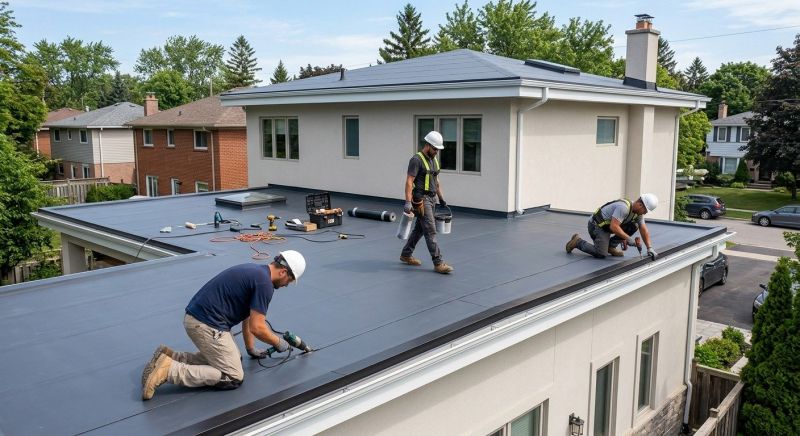 Epdm Roof Installation in Freehold, NJ