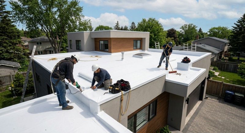 Flat Roof Installation in Fairfield, NJ