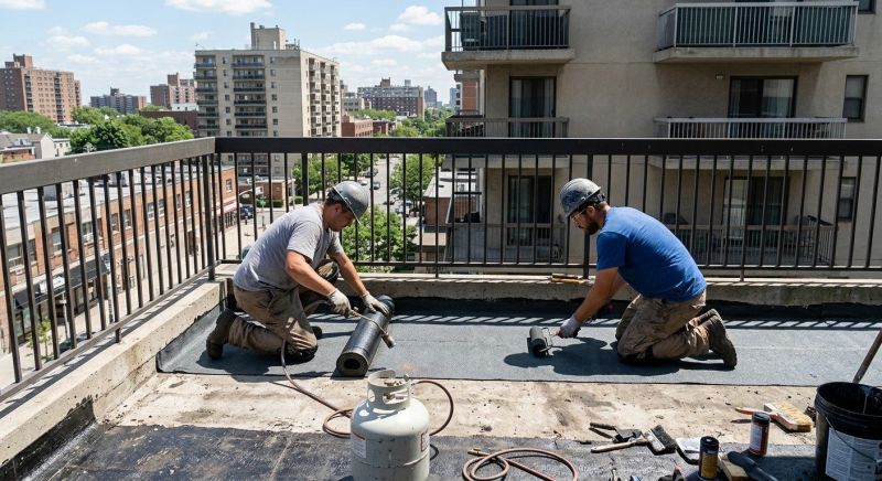 Flat Roof Repair in Berkeley Heights, NJ