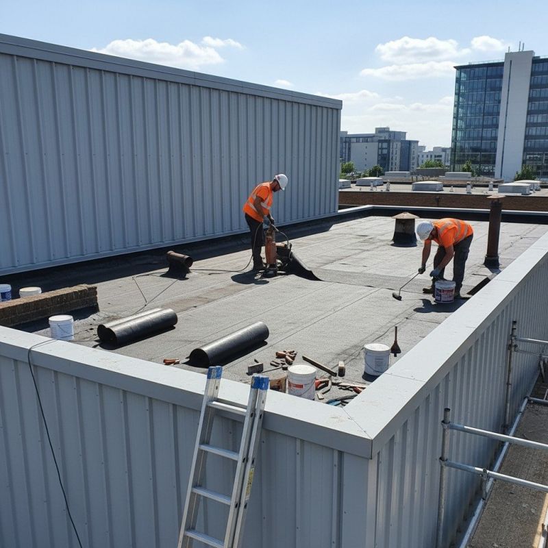 Flat Roof Repair in Lawrence Township, NJ