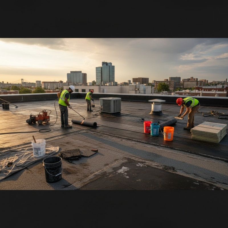 Flat Roof Repair in Staten Island, NY