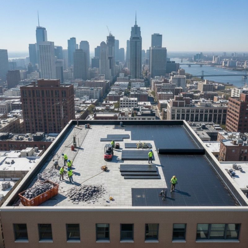 Flat Roof Replacement in Fairfield, NJ