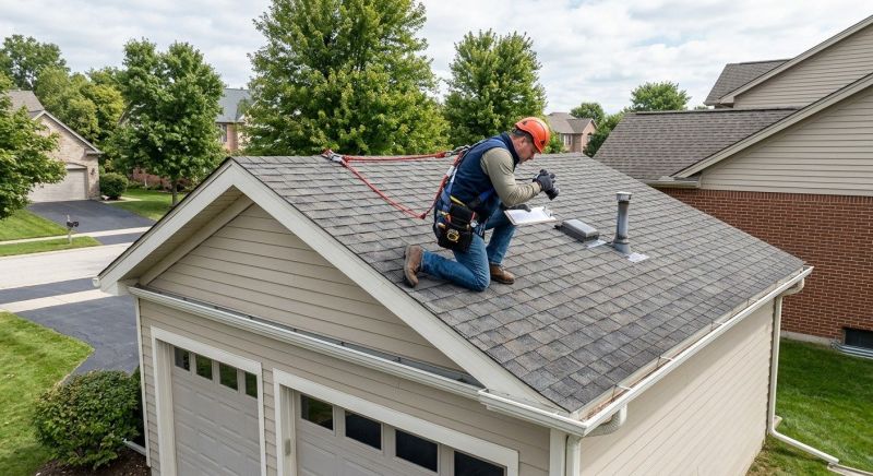 Garage Roof Inspection in Middlesex County, NJ