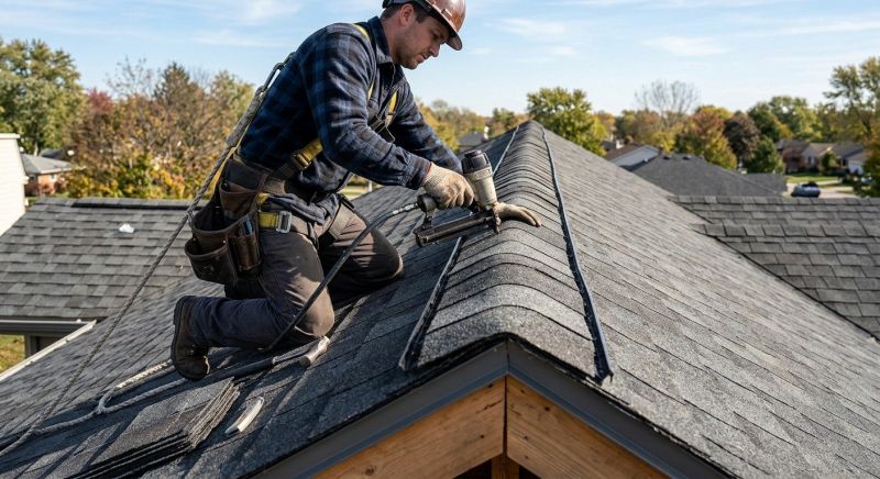 House Roof Repair in Berkeley Heights, NJ