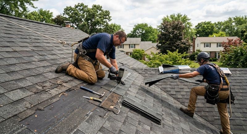 House Roof Repair in East Hanover, NJ
