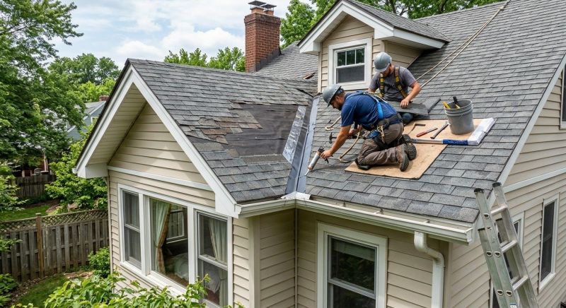 House Roof Repair in Hillside, NJ