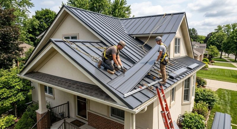 Metal Roof Installation in Bedminster, NJ