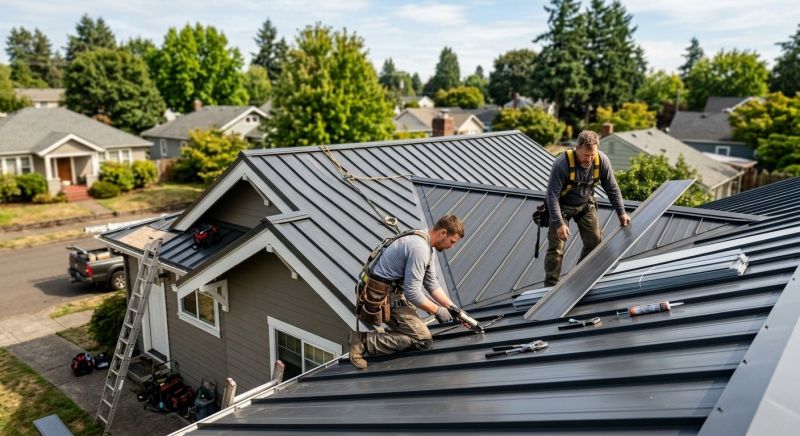 Metal Roof Repair in Elizabeth, NJ