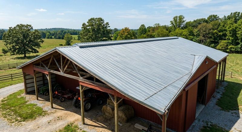 Pole Barn Roof Repair in East Hanover, NJ