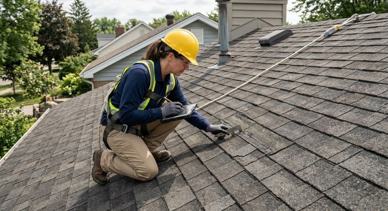 Roof Damage Inspection in Chatham, NJ