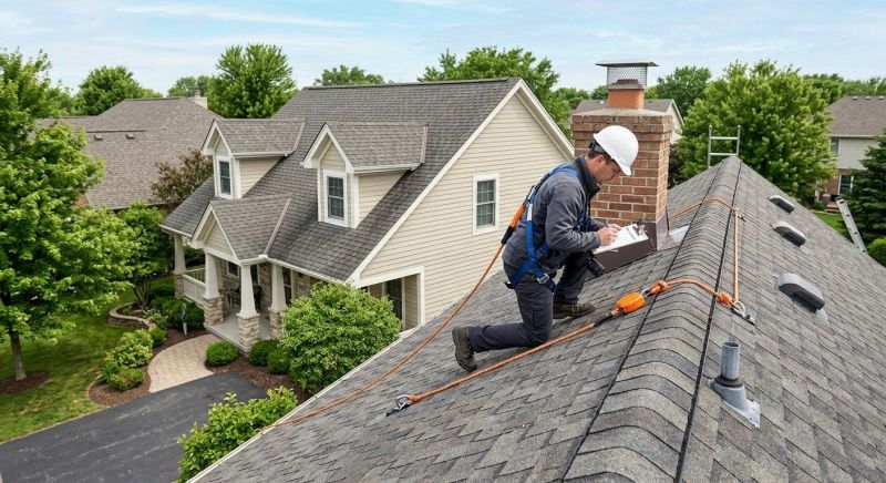 Roof Damage Inspection in Hunterdon County, NJ
