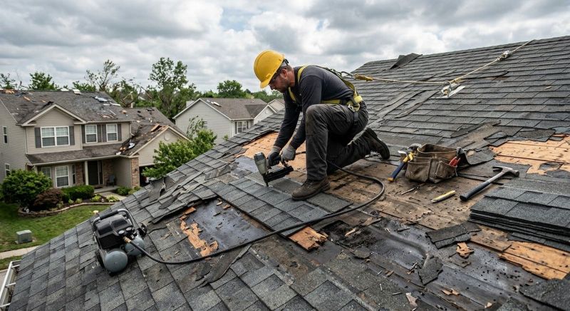 Roof Damage Repair in Iselin, NJ